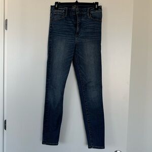 Abercrombie Simone high rise super skinny jeans